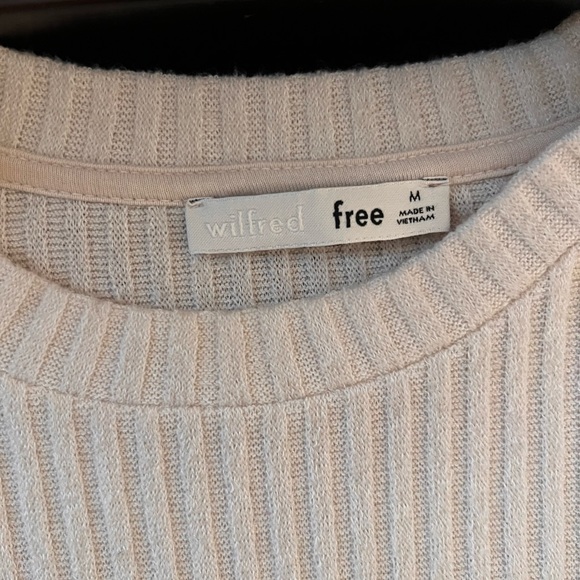 Aritzia Wilfred Free long sleeve shirt / sweater - Picture 8 of 10